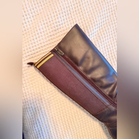 TIMBERLAND Malynn Waterproof Tall Boots Brown Full Grain Leather - Picture 11 of 16